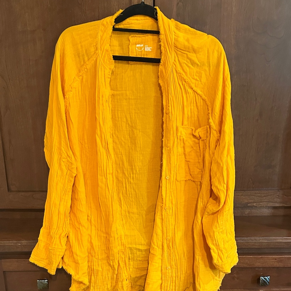 Aerie Bright Yellow Top